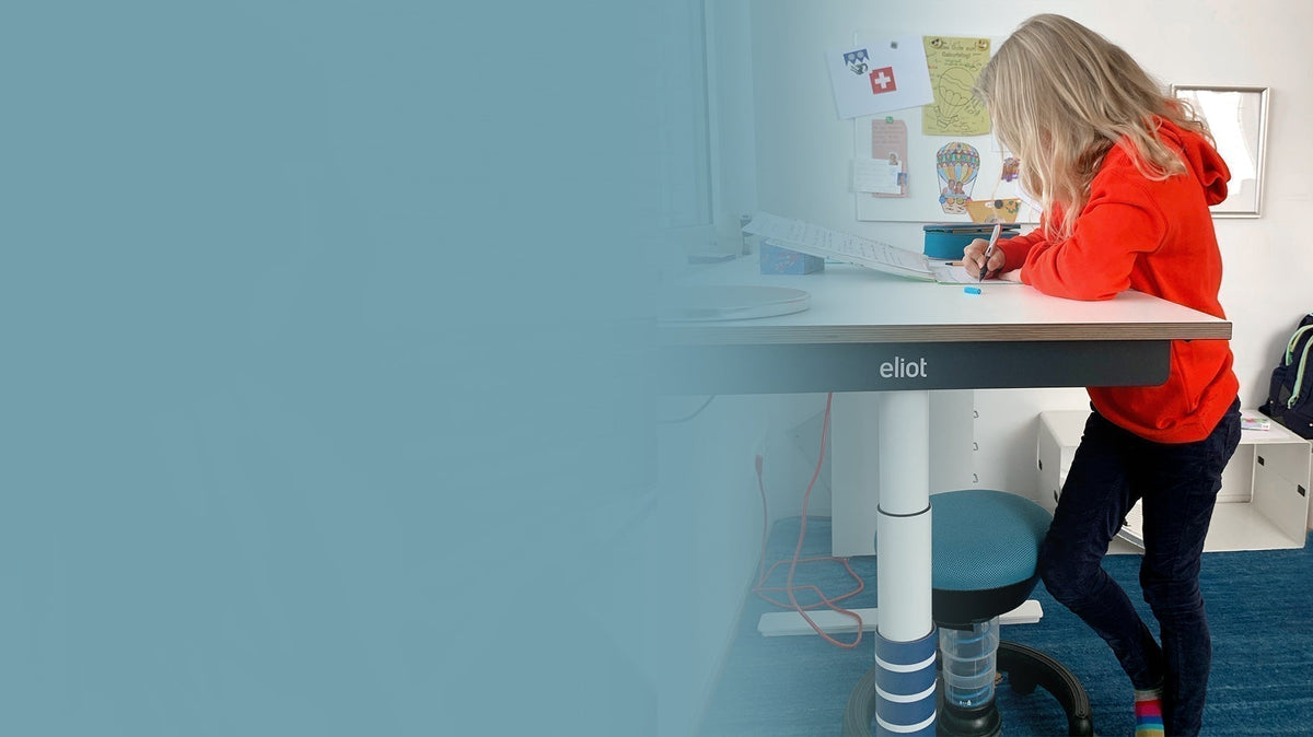 Gesunder Rücken ab der Grundschule: Arbeitsplatz richtig gestalten - Eliot Onlineshop