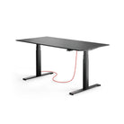 Eliot Lock Black Tischplatte MDF Black mit Fase 160x80cm - Eliot Onlineshop