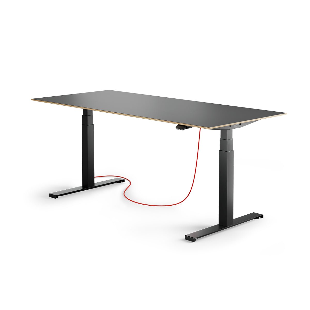 Eliot Lock Black Tischplatte Multiplex Fenix Nero 180x79cm - Eliot Onlineshop