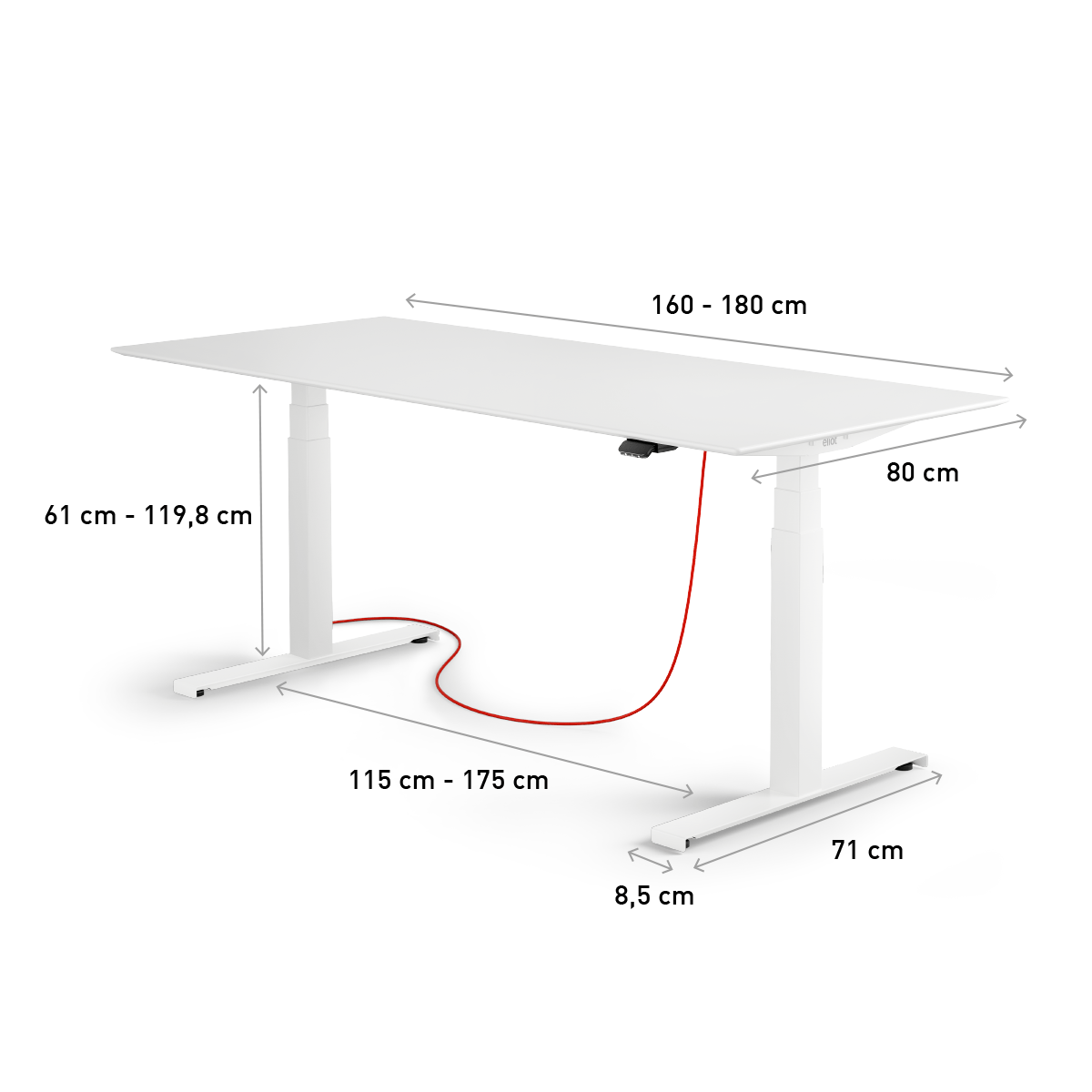 Eliot Lock White - Eliot Onlineshop