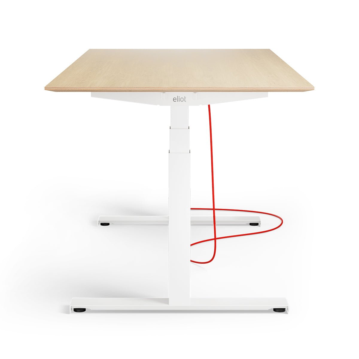 Eliot Lock White Tischplatte Eiche Multiplex 180x79cm - Eliot Onlineshop