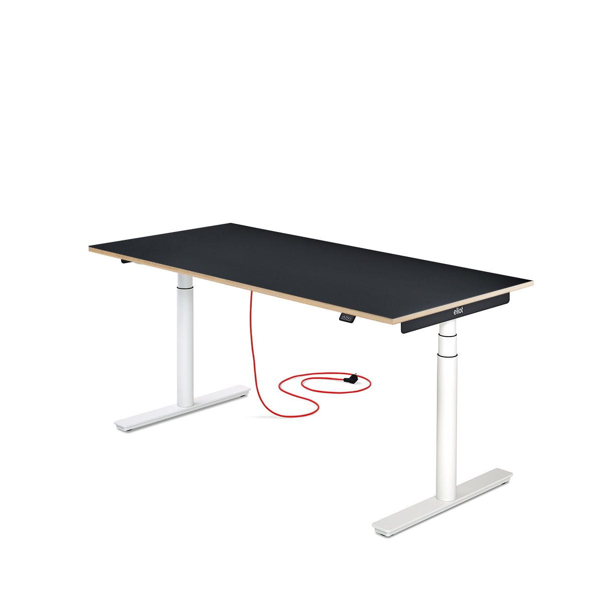 Eliot Original White Tischplatte Multiplex Fenix Nero 160x79cm - Eliot Onlineshop