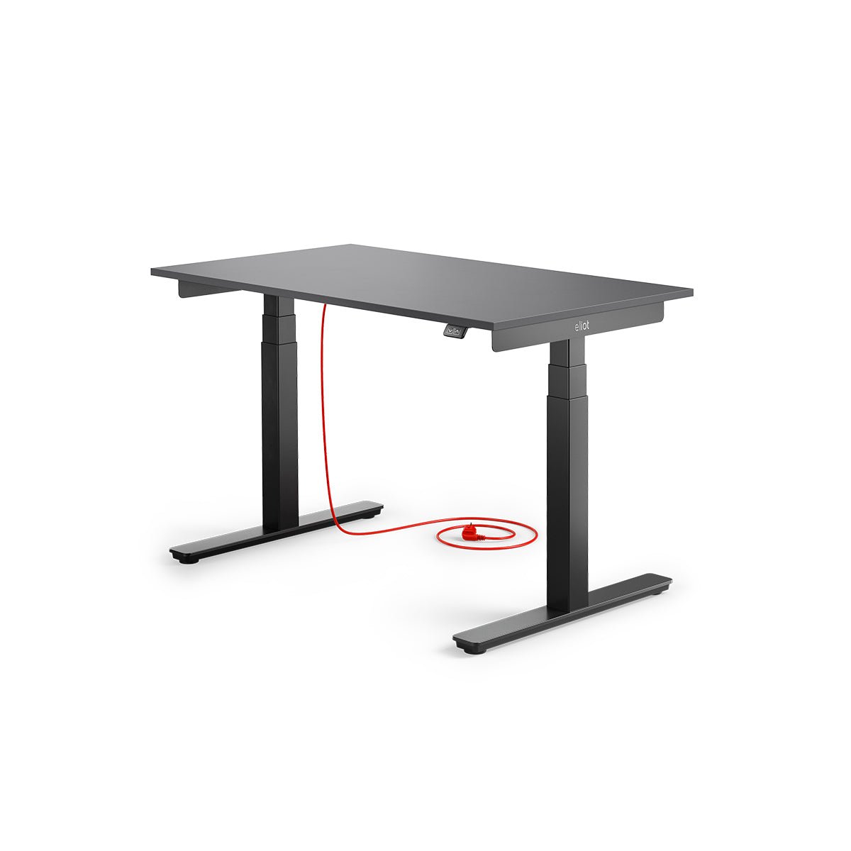 Eliot Pro Black Tischplatte Soft Graphite 120x70cm - Eliot Onlineshop