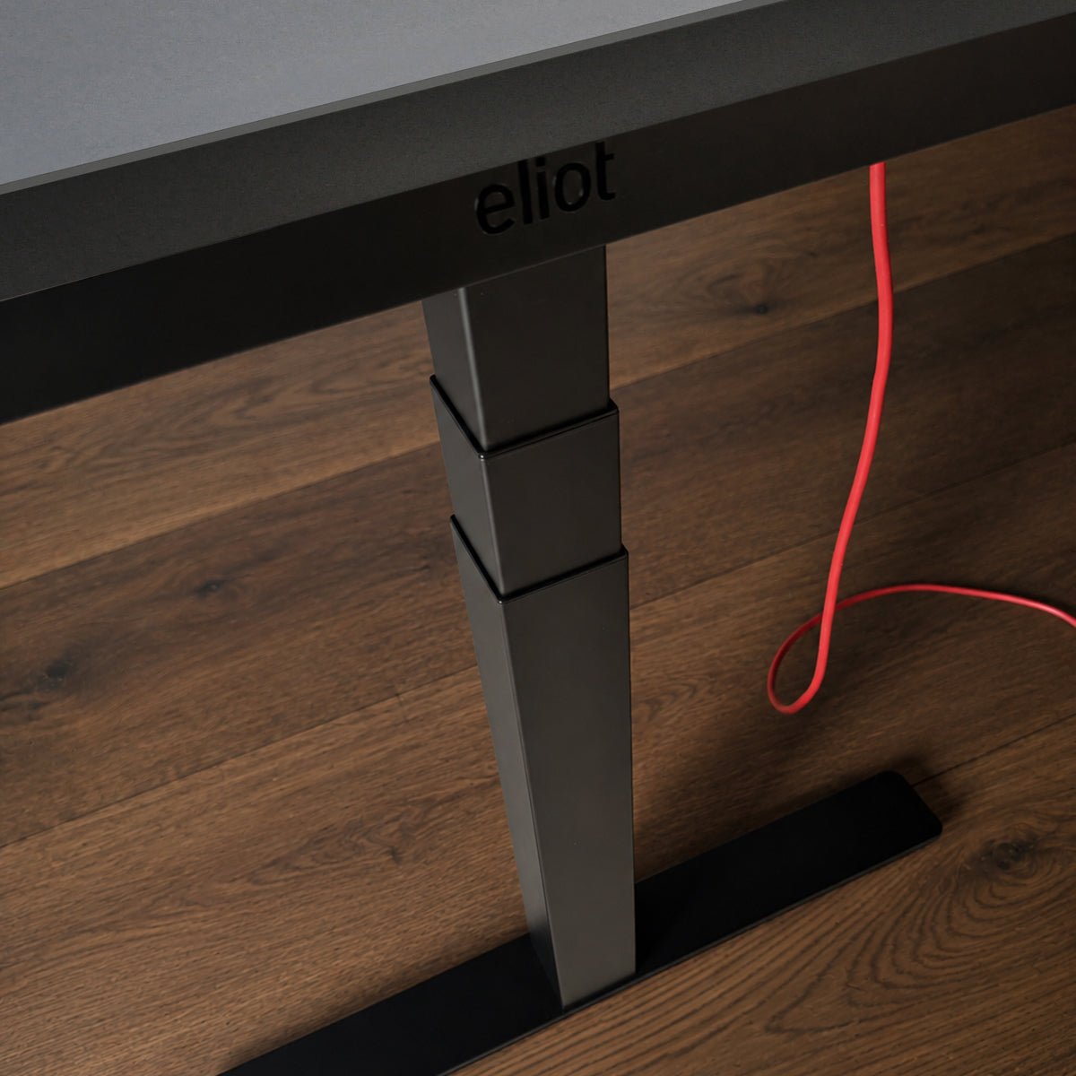 Eliot Pro Black Tischplatte Soft Graphite 160x80cm - Eliot Onlineshop