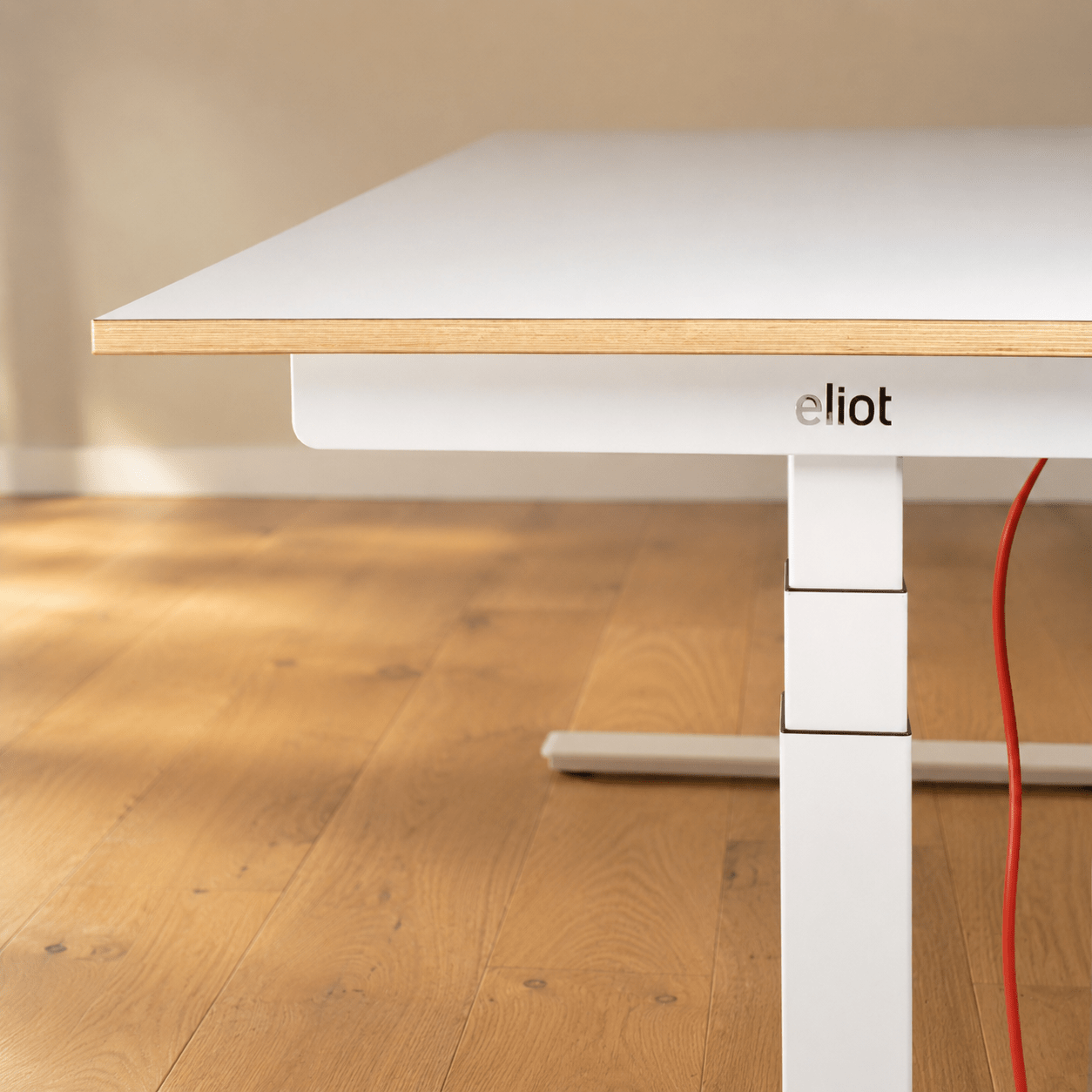 Eliot Pro White Tischplatte Multiplex Fenix Bianco 180x80cm - Eliot Onlineshop