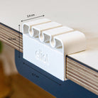 Kabelführung Cablefix White - Eliot Onlineshop