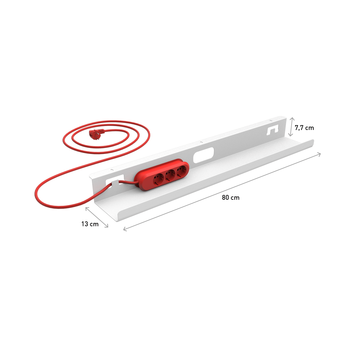 Kabelwanne 1cable - light - Eliot Onlineshop