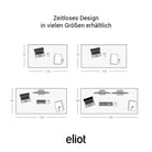 Original Black mit Tischplatte Soft Graphite - Eliot Onlineshop