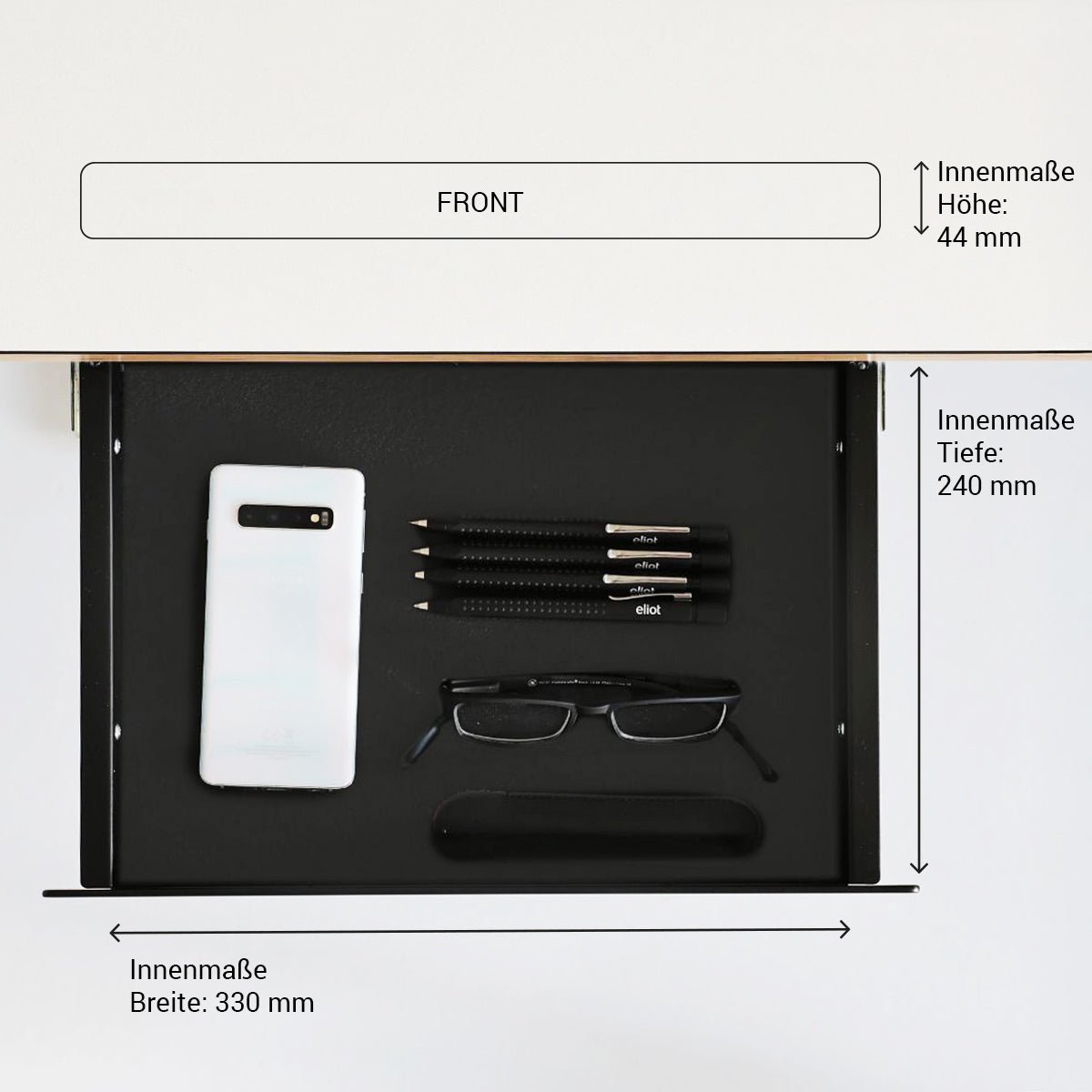 Schublade Weiß - Eliot Onlineshop