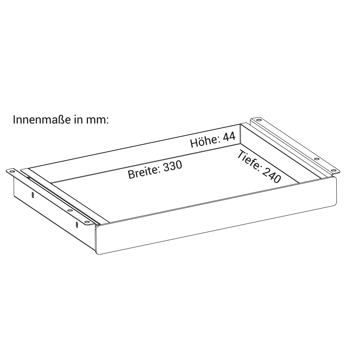 Schublade Weiß - Eliot Onlineshop