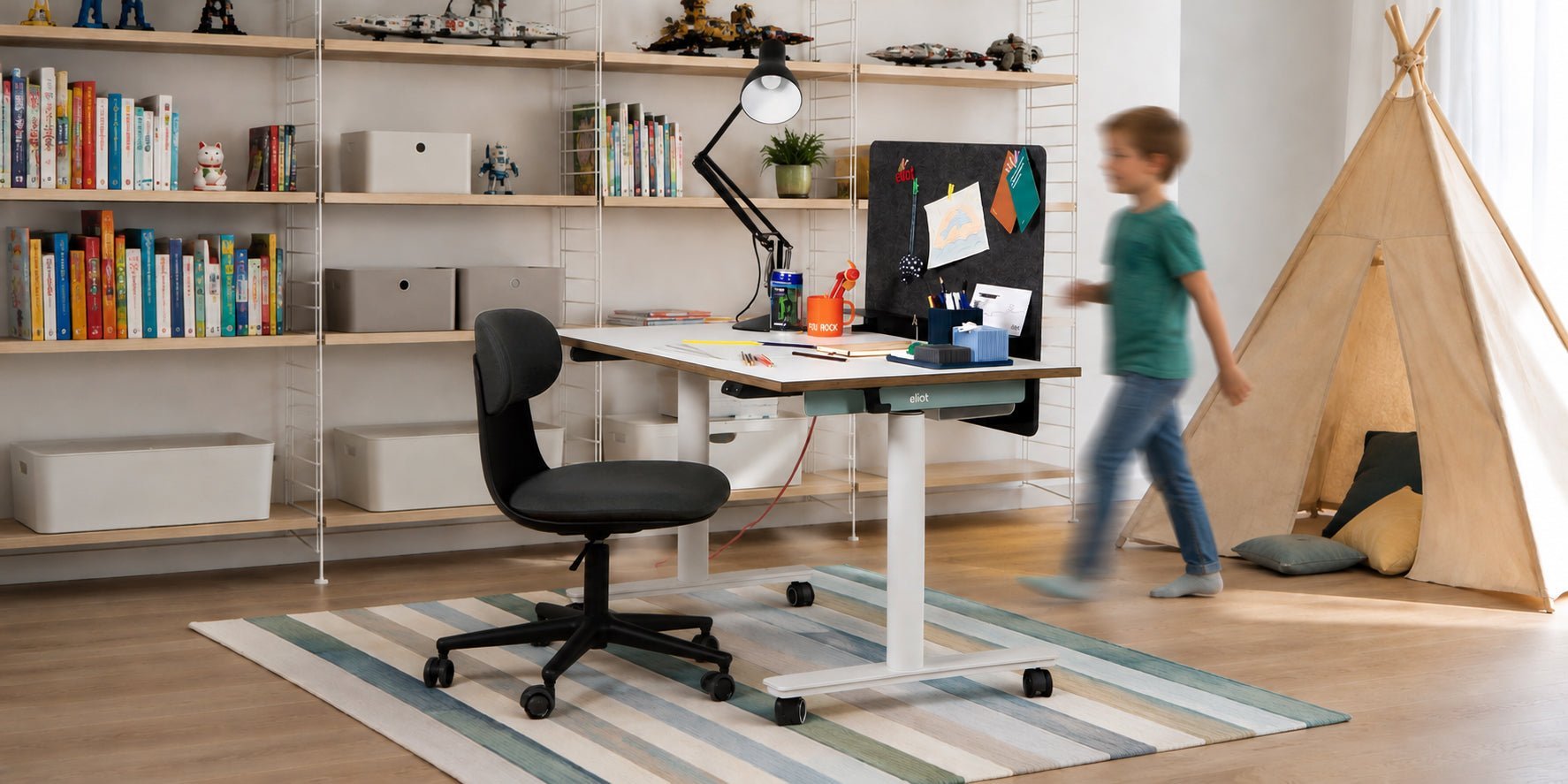 Kinderzimmer einteilen: Gute-Nacht-Zone und Aktiv-Zone - Eliot Onlineshop
