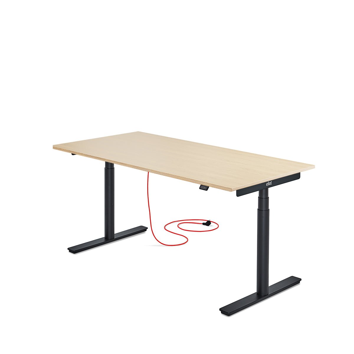 Eliot Original Black Tischplatte Eiche Multiplex 160x79cm