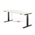 Eliot Pro Black Tischplatte Multiplex Fenix Bianco 180x80cm - Eliot Onlineshop