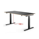 Eliot Pro Black Tischplatte Multiplex Fenix Nero 160x80cm - Eliot Onlineshop