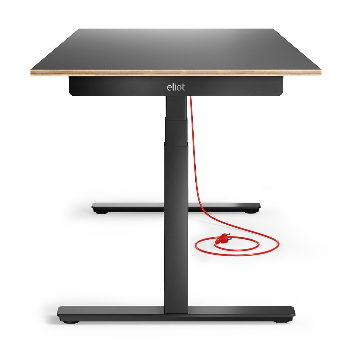 Eliot Pro Black Tischplatte Multiplex Fenix Nero 160x80cm - Eliot Onlineshop