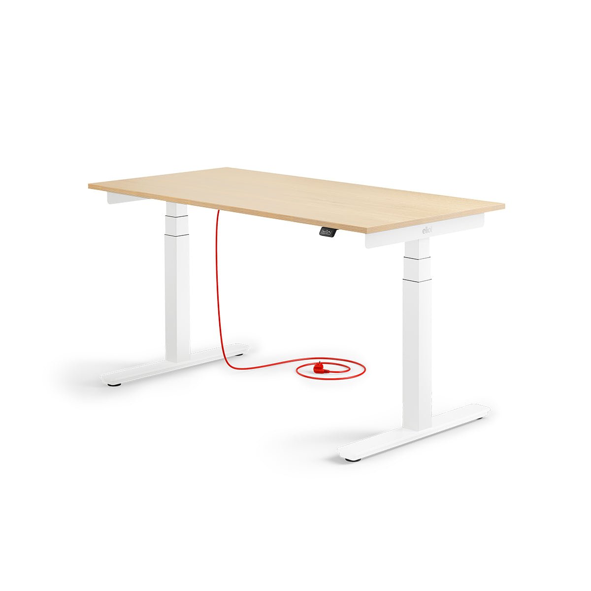 Eliot Pro White Tischplatte Eiche Multiplex 140x70cm - Eliot Onlineshop