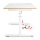Eliot Pro White Tischplatte Multiplex Fenix Bianco 140x70cm - Eliot Onlineshop