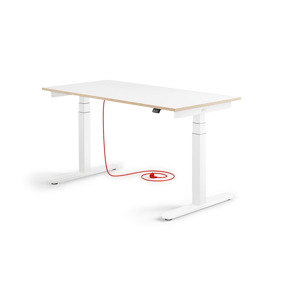 Eliot Pro White Tischplatte Multiplex Fenix Bianco 140x70cm - Eliot Onlineshop