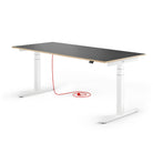 Eliot Pro White Tischplatte Multiplex Fenix Nero 180x80cm - Eliot Onlineshop