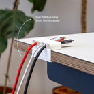 Kabelführung Cablefix White - Eliot Onlineshop