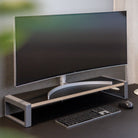 Schreibtischaufsatz Level Multiplex Fenix Nero - Eliot Onlineshop