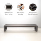 Schreibtischaufsatz Level Soft Graphite - Eliot Onlineshop