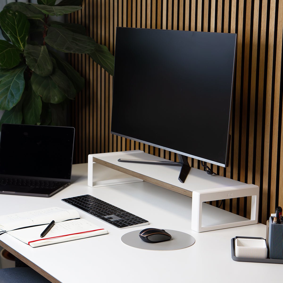 Schreibtischaufsatz Level Soft Graphite - Eliot Onlineshop