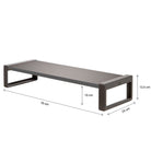 Schreibtischaufsatz Level Soft Graphite - Eliot Onlineshop